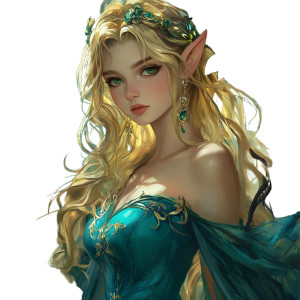 Fairy Queen Vinyl Car Decal Sticker – Waterproof & UV-Resistant 8"