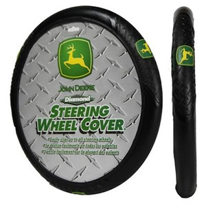 Ultimate John Deere Steering Wheel Cover | Elite Series | Protect Hands with Comfortable Leather-Like Feel
