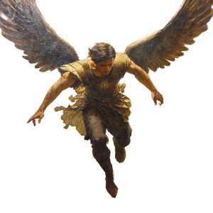 Archangel Michael Descending V2 Vinyl Car Decal Sticker – Waterproof & UV-Resistant 8" Archangel Michael Descending V2 Vinyl Car Decal Sticker – Waterproof & UV-Resistant 8"