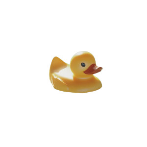 Yellow Rubber Duck V50 Vinyl Car Decal Sticker – Waterproof & UV-Resistant 8"