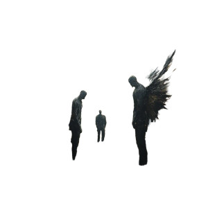 Men Among Angels Vinyl Car Decal Sticker – Waterproof & UV-Resistant 8"