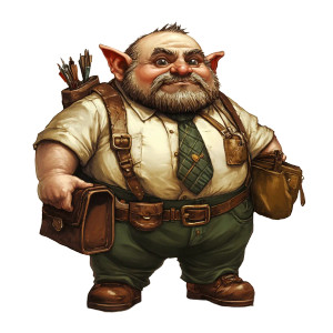 Gnome Liaison Vinyl Car Decal Sticker – Waterproof & UV-Resistant 8"