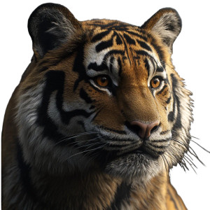 Tiger V16 Vinyl Car Decal Sticker – Waterproof & UV-Resistant 8"