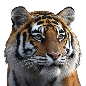 Tiger V17 Vinyl Car Decal Sticker – Waterproof & UV-Resistant 8"