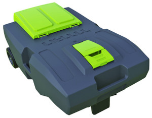 Titan Tote 27 Gallon | Heavy-Duty Wheels | Large Washout Port | Easy Maneuvering | Thorough Drainage Titan Tote 27 Gallon | Heavy-Duty Wheels | Large Washout Port | Easy Maneuvering | Thorough Drainage