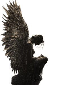 Serene Winged Woman Vinyl Car Decal Sticker – Waterproof & UV-Resistant 8" Serene Winged Woman Vinyl Car Decal Sticker – Waterproof & UV-Resistant 8"