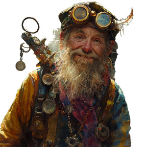 Quirky Asteroid Prospector Vinyl Car Decal Sticker – Waterproof & UV-Resistant 8"