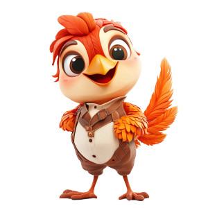 Bankruptcy Mascot Vinyl Car Decal Sticker – Waterproof & UV-Resistant 8"