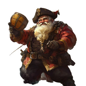 Dwarf Pirate Alchemist Vinyl Car Decal Sticker – Waterproof & UV-Resistant 8" Dwarf Pirate Alchemist Vinyl Car Decal Sticker – Waterproof & UV-Resistant 8"