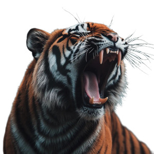 Tiger V20 Vinyl Car Decal Sticker – Waterproof & UV-Resistant 8"