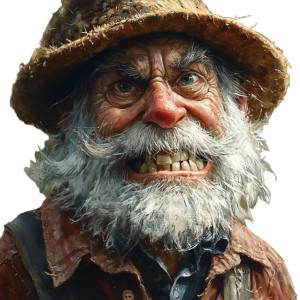 Angry Old Redneck Vinyl Car Decal Sticker – Waterproof & UV-Resistant 8"