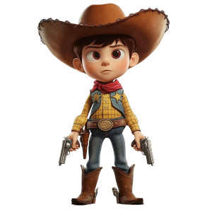 Cowboy Kid Pixar Vinyl Car Decal Sticker – Waterproof & UV-Resistant 8" Cowboy Kid Pixar Vinyl Car Decal Sticker – Waterproof & UV-Resistant 8"