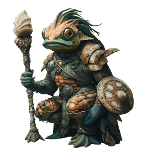 Locathah Paladin Vinyl Car Decal Sticker – Waterproof & UV-Resistant 8"