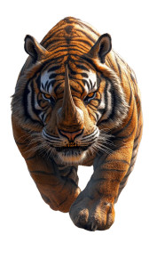 Tiger-Rhino Hybrid Vinyl Car Decal Sticker – Waterproof & UV-Resistant 8" Tiger-Rhino Hybrid Vinyl Car Decal Sticker – Waterproof & UV-Resistant 8"