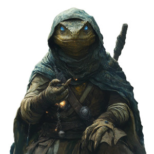 Lizard Warlock Vinyl Car Decal Sticker – Waterproof & UV-Resistant 8"