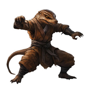 Kobold Monk Combat Vinyl Car Decal Sticker – Waterproof & UV-Resistant 8"