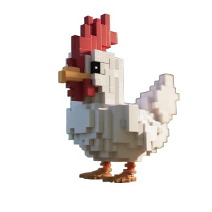Minecraft Chicken Vinyl Car Decal Sticker – Waterproof & UV-Resistant 8" Minecraft Chicken Vinyl Car Decal Sticker – Waterproof & UV-Resistant 8"