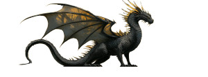 Art Nouveau Dragon V4 Vinyl Car Decal Sticker – Waterproof & UV-Resistant 8"