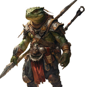 Lizardfolk Barbarian Vinyl Car Decal Sticker – Waterproof & UV-Resistant 8" Lizardfolk Barbarian Vinyl Car Decal Sticker – Waterproof & UV-Resistant 8"