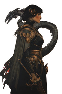 Shadow Warrior Dragon Vinyl Car Decal Sticker – Waterproof & UV-Resistant 8"