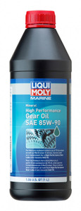 Liqui Moly Gear Oil 20536 Marine High Performance; 1 Liter Bottle; SAE 85W-90; Synthetic; Single Liqui Moly Gear Oil 20536 Marine High Performance; 1 Liter Bottle; SAE 85W-90; Synthetic; Single