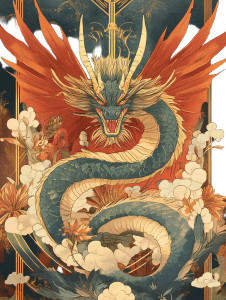 Dragon Codex Cover Vinyl Car Decal Sticker – Waterproof & UV-Resistant 8"