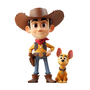 Cartoon Cowboy Dog Vinyl Car Decal Sticker – Waterproof & UV-Resistant 8" Cartoon Cowboy Dog Vinyl Car Decal Sticker – Waterproof & UV-Resistant 8"