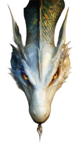 Blue Dragon Head Vinyl Car Decal Sticker – Waterproof & UV-Resistant 8"