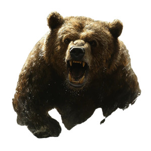 Bear Savage Vinyl Car Decal Sticker – Waterproof & UV-Resistant 8" Bear Savage Vinyl Car Decal Sticker – Waterproof & UV-Resistant 8"