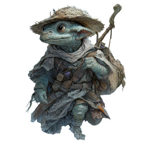 Kobold Traveler Vinyl Car Decal Sticker – Waterproof & UV-Resistant 8"