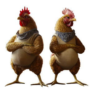 Gym Hens Vinyl Car Decal Sticker – Waterproof & UV-Resistant 8"