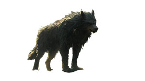 Fantasy Worg Painting Vinyl Car Decal Sticker – Waterproof & UV-Resistant 8"