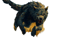 Van Gogh Werewolf Vinyl Car Decal Sticker – Waterproof & UV-Resistant 8"