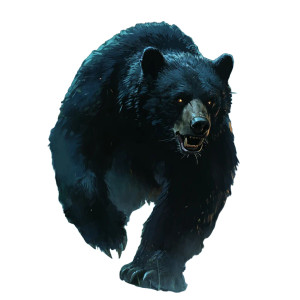 Ferocious Bear Vinyl Car Decal Sticker – Waterproof & UV-Resistant 8" Ferocious Bear Vinyl Car Decal Sticker – Waterproof & UV-Resistant 8"