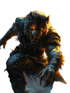 Beastly Warrior Leap Vinyl Car Decal Sticker – Waterproof & UV-Resistant 8"