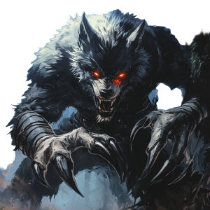 Lycan Werewolf Vinyl Car Decal Sticker – Waterproof & UV-Resistant 8" Lycan Werewolf Vinyl Car Decal Sticker – Waterproof & UV-Resistant 8"