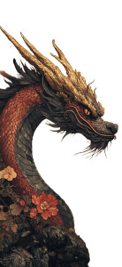 Giger'S Dragon Art Vinyl Car Decal Sticker – Waterproof & UV-Resistant 8"