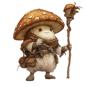 Mushroom Sorcerer Adventurer Vinyl Car Decal Sticker – Waterproof & UV-Resistant 8" Mushroom Sorcerer Adventurer Vinyl Car Decal Sticker – Waterproof & UV-Resistant 8"