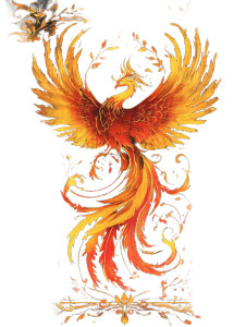 Majestic Phoenix Rising V2 Vinyl Car Decal Sticker – Waterproof & UV-Resistant 8" Majestic Phoenix Rising V2 Vinyl Car Decal Sticker – Waterproof & UV-Resistant 8"