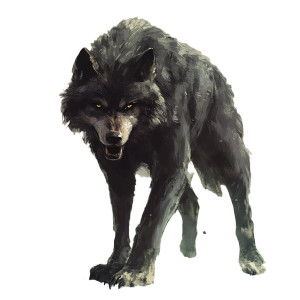 Giant Wolf Portrait Vinyl Car Decal Sticker – Waterproof & UV-Resistant 8"