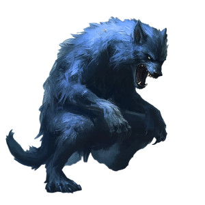 Scary Werewolf Profile Vinyl Car Decal Sticker – Waterproof & UV-Resistant 8"
