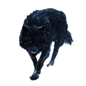 Injured Winter Wolf Vinyl Car Decal Sticker – Waterproof & UV-Resistant 8" Injured Winter Wolf Vinyl Car Decal Sticker – Waterproof & UV-Resistant 8"