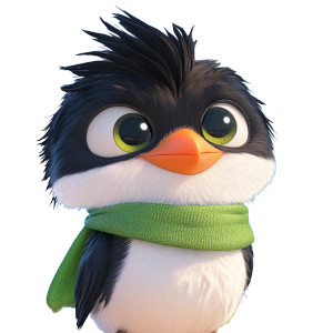 Karakara The Bird Vinyl Car Decal Sticker – Waterproof & UV-Resistant 8"