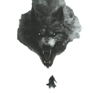 Giant Menacing Wolf Vinyl Car Decal Sticker – Waterproof & UV-Resistant 8" Giant Menacing Wolf Vinyl Car Decal Sticker – Waterproof & UV-Resistant 8"