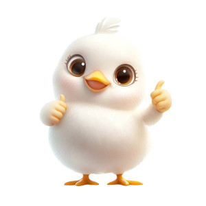 Cute Chicken Mascot V3 Vinyl Car Decal Sticker – Waterproof & UV-Resistant 8" Cute Chicken Mascot V3 Vinyl Car Decal Sticker – Waterproof & UV-Resistant 8"