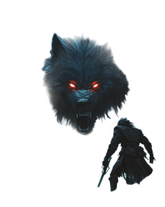 Dark Fantasy Beasts Vinyl Car Decal Sticker – Waterproof & UV-Resistant 8"