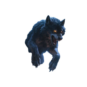 Thunder Wolf Vinyl Car Decal Sticker – Waterproof & UV-Resistant 8"