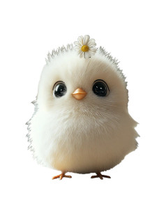 Fluffy Baby Bird V2 Vinyl Car Decal Sticker – Waterproof & UV-Resistant 8" Fluffy Baby Bird V2 Vinyl Car Decal Sticker – Waterproof & UV-Resistant 8"