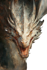 Sargent'S Dragon Painting Vinyl Car Decal Sticker – Waterproof & UV-Resistant 8"