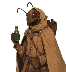 Plague Alchemist Cockroach Vinyl Car Decal Sticker – Waterproof & UV-Resistant 8"